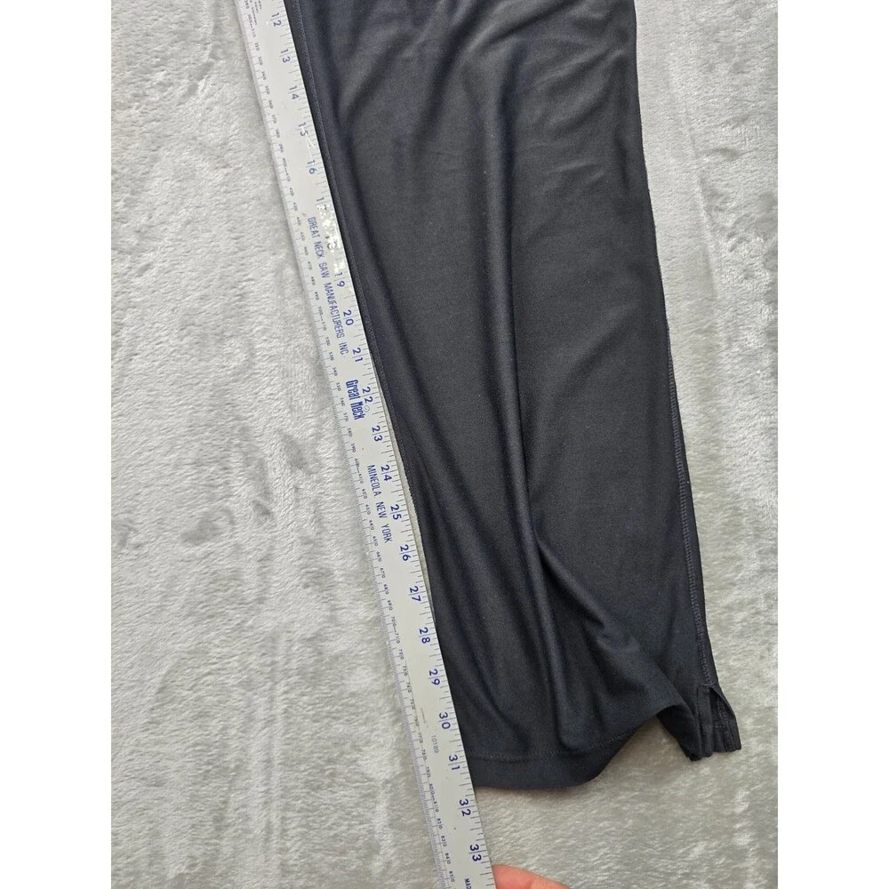 Nike Fit Dry Women Black Wide Leg Yoga Pants Athletic Training Sweats Size Small